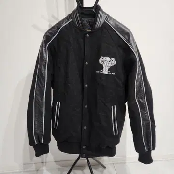 바시티 자켓 가죽 Steelback Canadian Beer