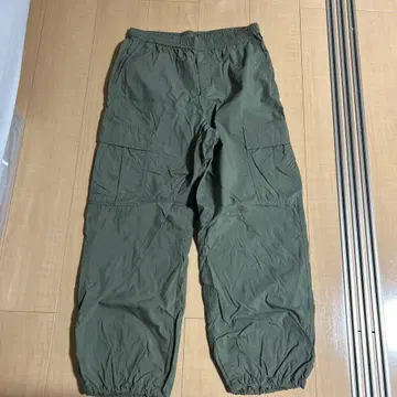 카고 팬츠 올리브색