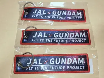 JAL x GUNDAM RX-78F00/E 플라이트 택 3개 세트