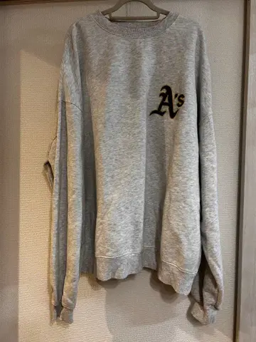 PUBLUX 그레이 트레이닝복 A's Athletics [프릭스스토어]