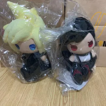 FF7 클라우드&티파 봉제 인형