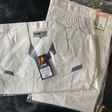 미사용 LAVORO 작업복 상하의 세트 점퍼 슬랙스 빅 사이즈