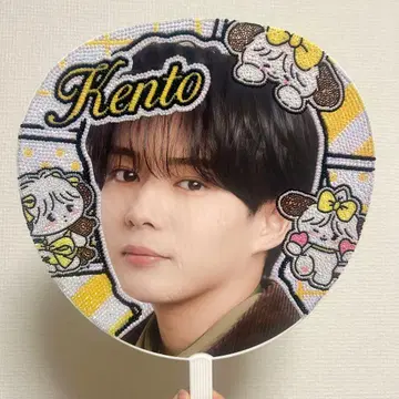 나니와단시 나가오 켄토 데코 부채