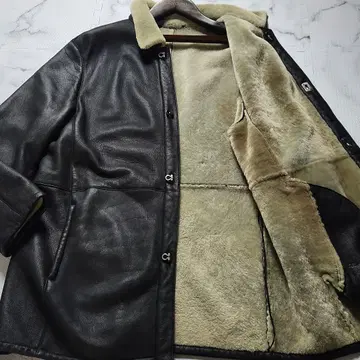 구하기 어려움 XL 살바토레 페라가모 리얼 무스탕 간치니 금장 장식