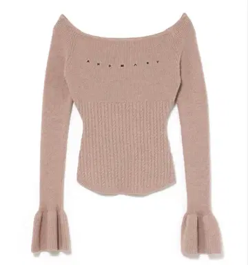 andmary 안드마리 Flora 니트 탑