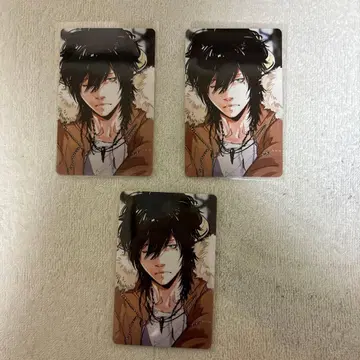 아마노 아키라 전시회 셀카풍 카드 람보 (20년 후) 3세트