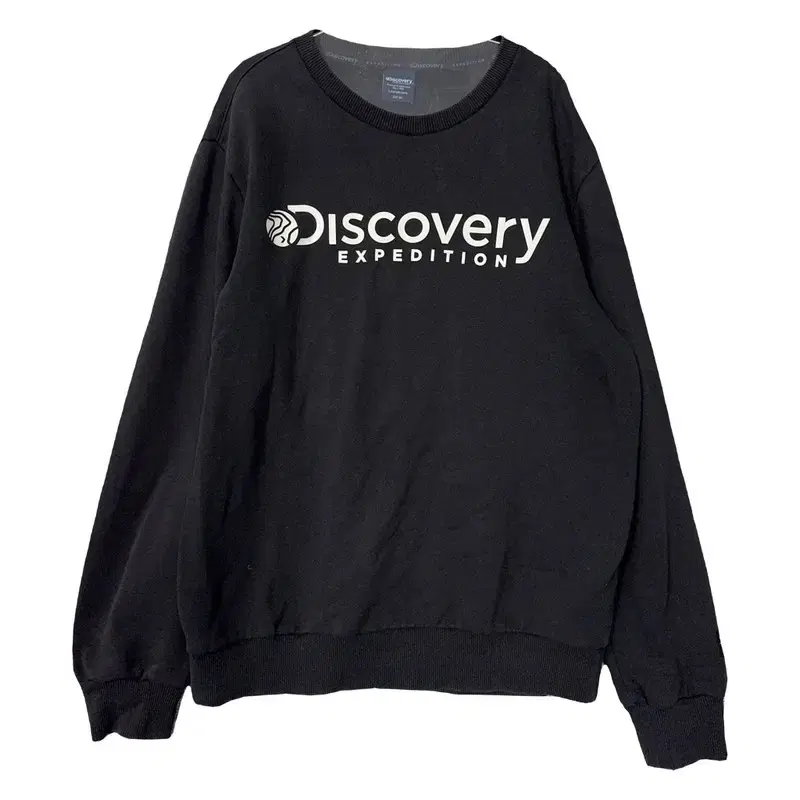 Discovery Expedition Printing Black Sweatshirt 105