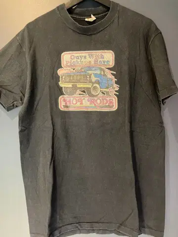 70s 헤인즈 HOT RODS 티셔츠
