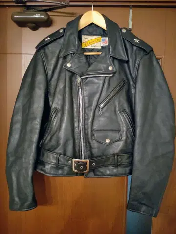 레어 사이즈 Schott 42 원스타 더블 라이더 자켓 613