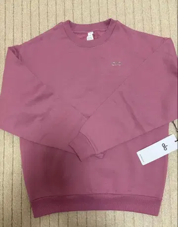 alo 핑크 맨투맨 XS