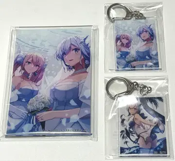 마왕학원의 부적합자 완결 기념 제비뽑기당 아크릴 미샤 3종 세트