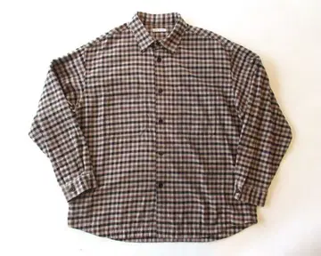 2025AW VAINL ARCHIVE ND-SH 사이즈 L 체크 셔츠