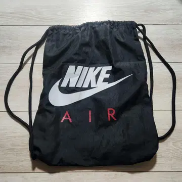 NIKE AIR 블랙 드로우 스트링 나이키 백팩 냅색