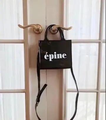 에피네 블랙 숄더백
