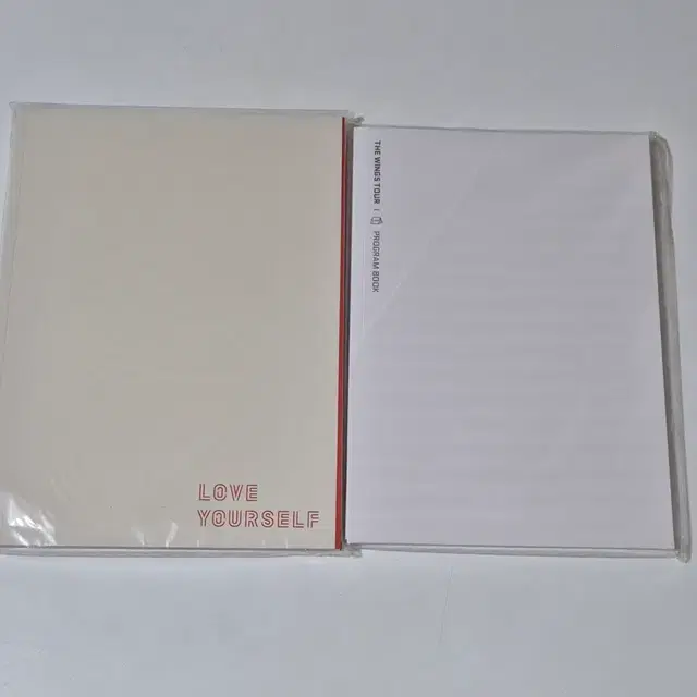 미개봉 프로그램북 윙즈투어 럽셀콘 일괄 방탄소년단