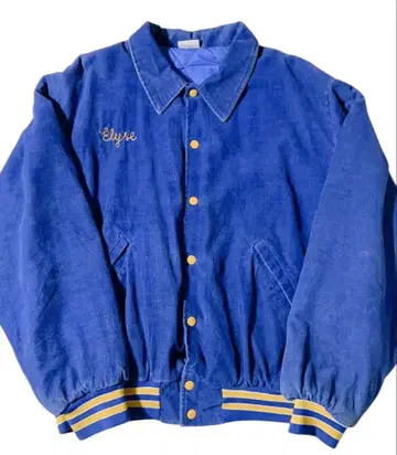 90s usa제 바시티 자켓 코듀로이