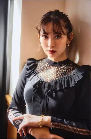 Her lip to For Love Lace Knit Dress