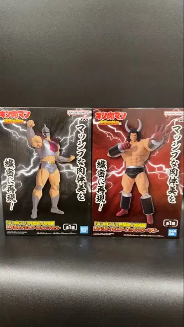 머슬 그랑프리 피규어 2체 세트