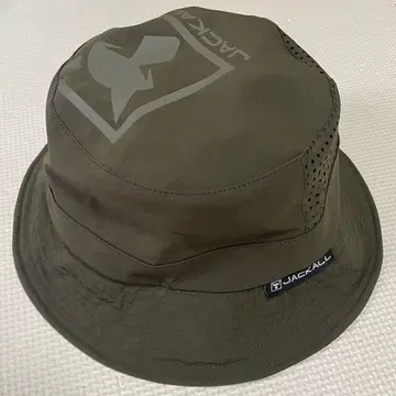 쟈칼 JACKALL 버킷햇 올리브 카키 계열 새상품급