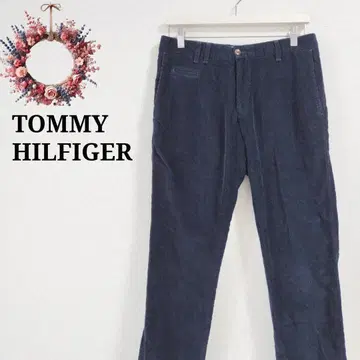 [ 빅 사이즈 44 ] 타미힐피거 코듀로이 팬츠 치노 팬츠 네이비