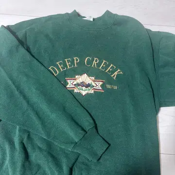 구제 의류 DEEP CREEK 맨투맨 L 사이즈
