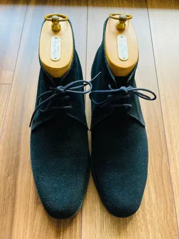 새상품급 크로켓&존스 차카 CHUKKA 블랙 6E