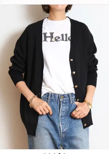 MUSEdeDeuxiemeClasse SMOOTHKNIT 가디건