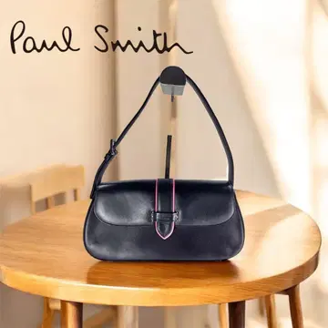 [ 새상품급 ] Paul Smith 폴 스미스 숄더백 가죽 블랙
