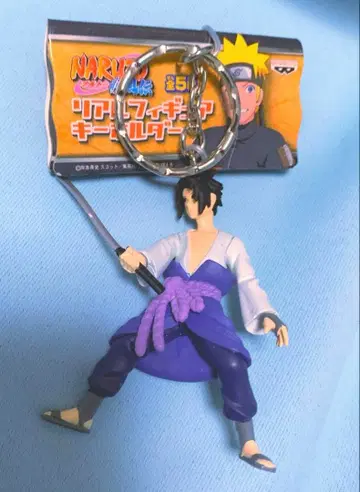 NARUTO 리얼 피규어 키링 사스케