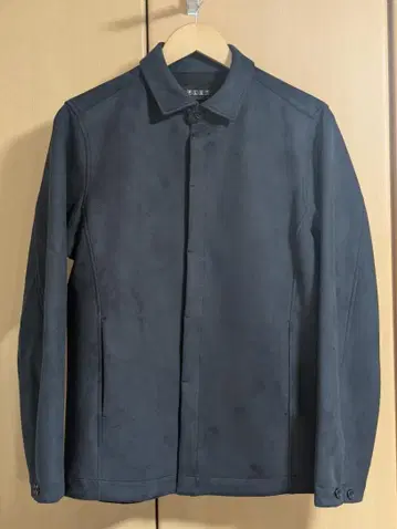 PLST 셔츠 자켓 네이비