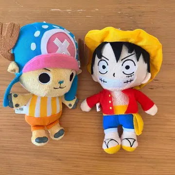 세븐일레븐 한정 루피 & 초파 명언 보이스 봉제 인형