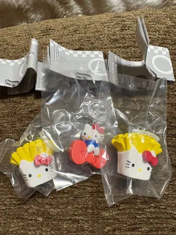 헬로키티 아메리칸 디자인 메지루시 액세서리 3개 세트