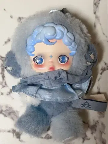 SKULLPANDA 스컬팬더 봉제 인형 블루 스카이블루 dew