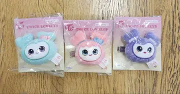 TWICE LOVELYS 봉제 인형 헤어핀 미사모