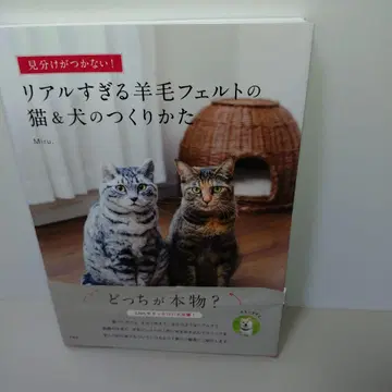 구별할 수 없어! 너무나 리얼한 양모 펠트 고양이 & 강아지 만들기