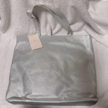 소가죽 토트백 실버 일본제 japan
