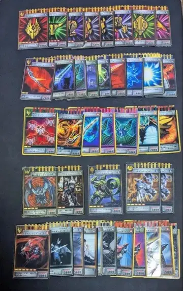 가면라이더 류우키 어드벤트 카드 당시품 모음