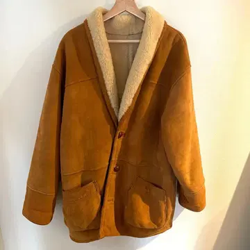 Gullit Men 무스탕 자켓 양가죽 시프스킨 사이즈 50 XL