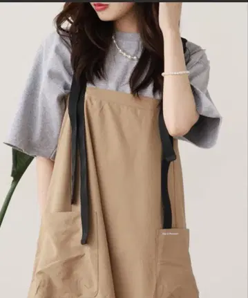 사우전드마일 서스펜더 원피스