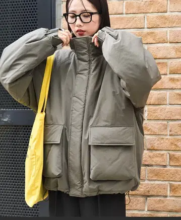 한정판 전개 충전솜 볼륨 블루종