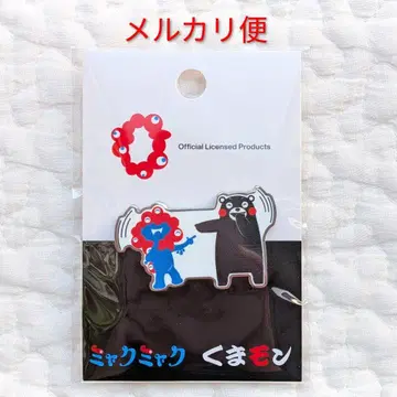 미야쿠미야쿠 쿠마몬 핀 배지 001 오사카 간사이 만박 EXPO 2025