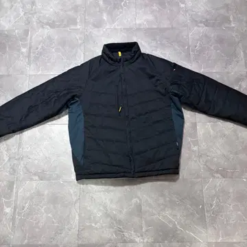 BURTLE WORKWEAR 퀼팅 자켓 블랙/그레이