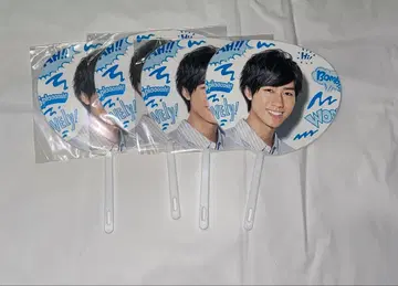 SnowMan 아베 료헤이 미니 부채