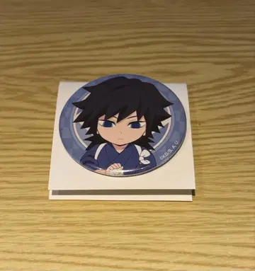 귀멸의 칼날 키메츠 식당 토미오카 기유 캔 배지