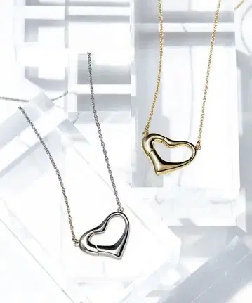 [ 미사용 ] 하트 목걸이