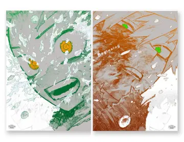 히로아카전 A2 아트 포스터 2장 세트 The Beginning 2