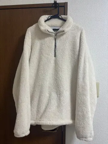 [ Confirm ] 빅 실루엣 샤기 보아 하프 지퍼 풀오버