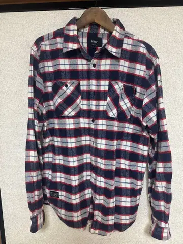 HUF 플란넬 셔츠 L 사이즈 체크