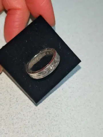 하와이안 주얼리 반지 다이아 포함 7호