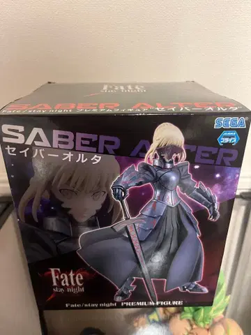 미사용 미개봉 Fate/stay night 피규어/세이버 알타